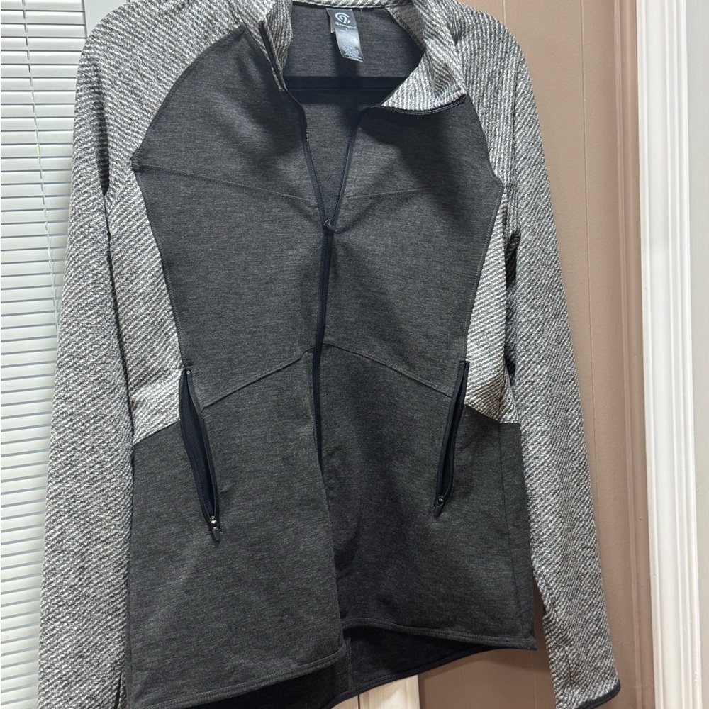Champion Gray and Black Patterned Jacket